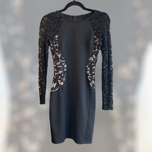 Juniors IN San Francisco Black Formal Dress